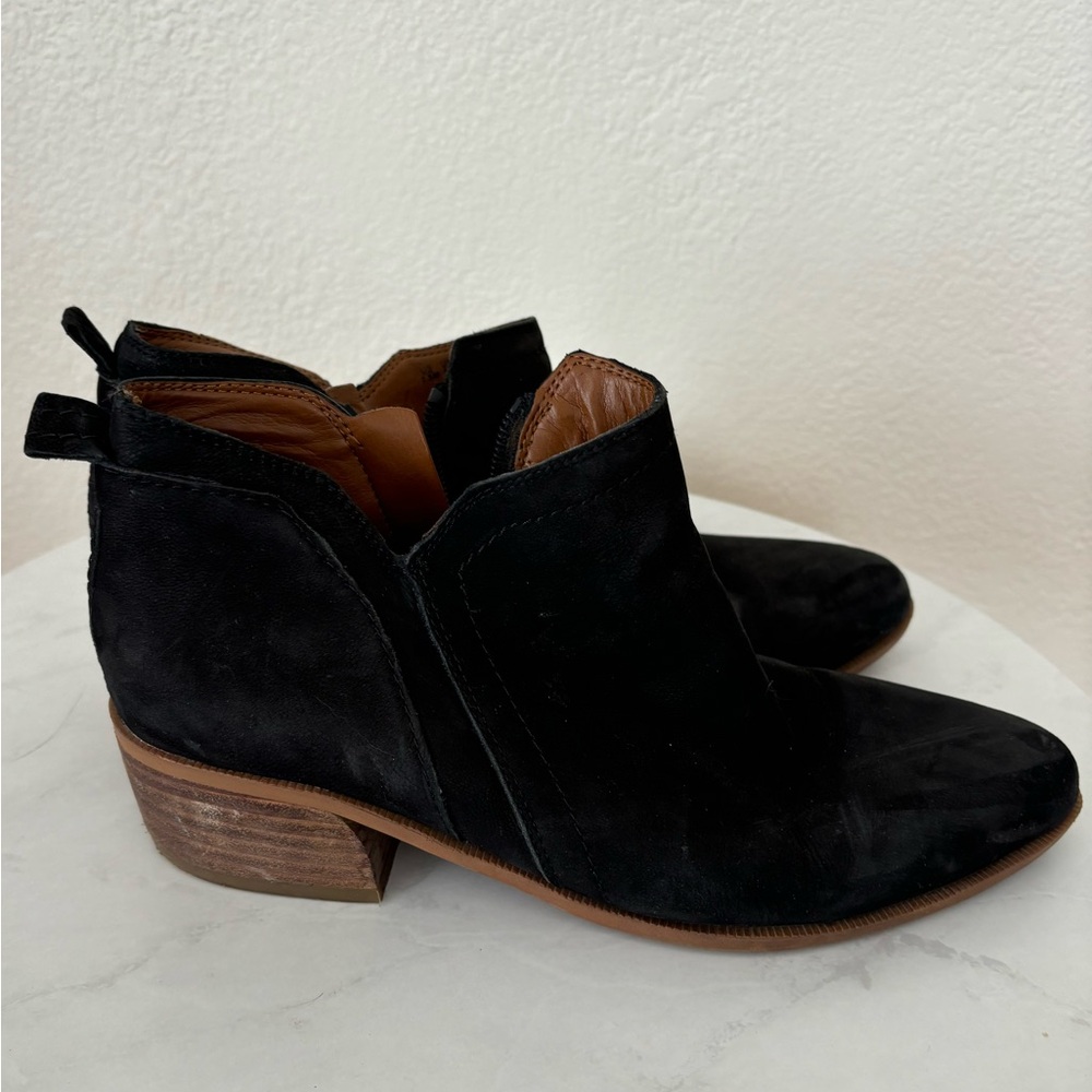 Franco Sarto leather booties